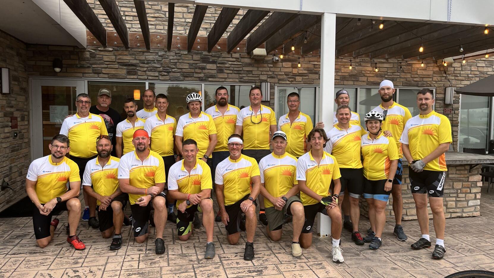 Belleville East boys volleyball coach leads annual fundraising trek on Katy Trail